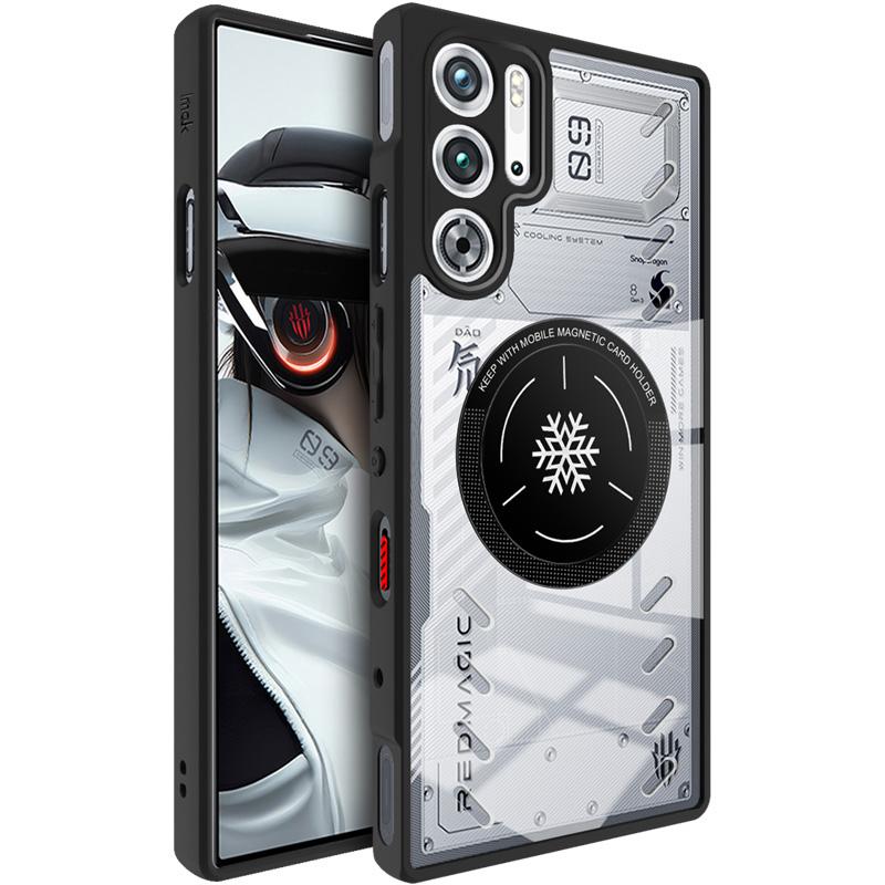 Серия IMAK UX-9A для ZTE nubia Red Magic 9 Pro 5G/9 Pro+ 5G/9S Pro 5G/9S Pro+ 5G Прозрачный чехол Теплоотвод PC+TPU Чехол для телефона