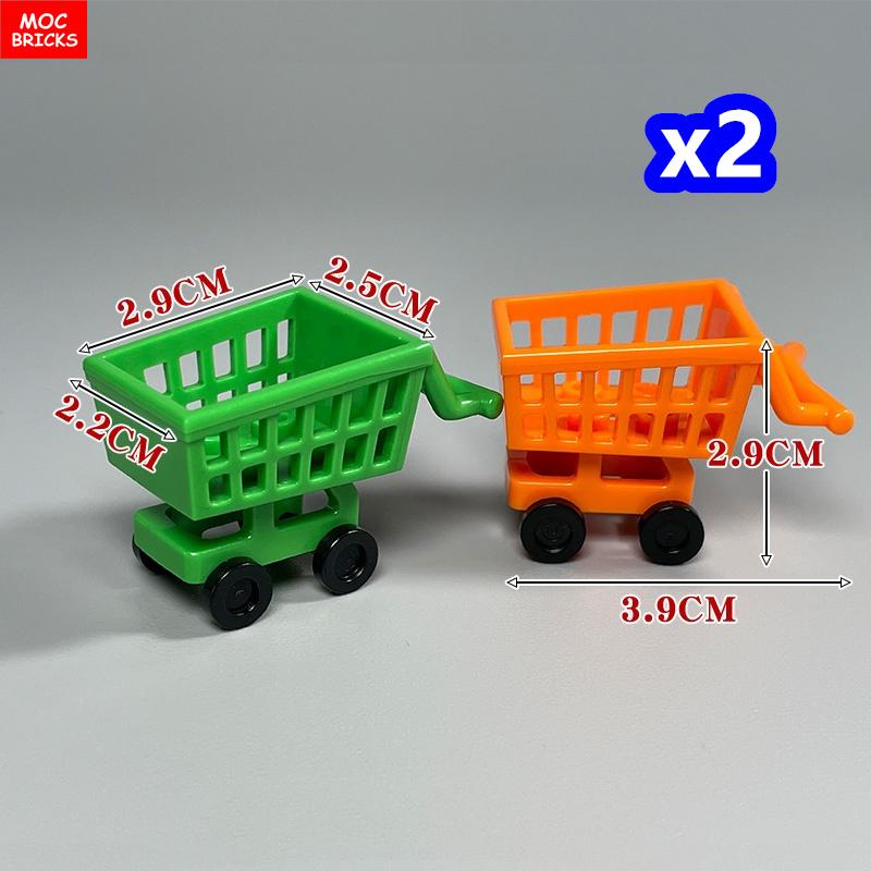 Серия контейнеров MOC Bricks Коробка для демонстрации Ведро Таз Горшок Упаковка Корзина Аксессуары Собранные Строительные Блоки Игрушки Подарок для Детей