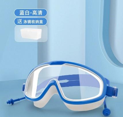 High Quality Waterproof Anti-fog Anti-UV Hydrogen Absorbing Swimming Goggles PC Silicone Materials for Universal Use