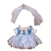 Academic Style 20cm Cotton Doll Dress Princess Skirt Plush Doll Clothes  Doll Accessories