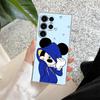 Прозрачный чехол с мультяшными Микки и Минни для Samsung Galaxy S26 S25 Ultra S24 S22 S26 Plus S20 S23 S21 S25 FE 5G Мягкая прозрачная накладка