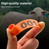 Sheep Ear Tags 001-100 Number Tags Livestock Animal Tags Ear Tag Applicator for Cows Goats Sheep Pigs Farm Animals