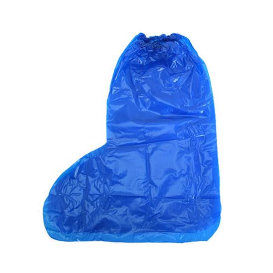Disposable Waterproof Shoe Covers with Elastic Ankles Overshoes Snowproof Sandproof Anti-Slip Rain Boots Covers