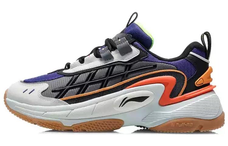 Li Ning Nebula Cushioning Slip Resistant Abrasion Resistant Cushioning Slip Resistant Abrasion Resistant Low top AGCR005-1