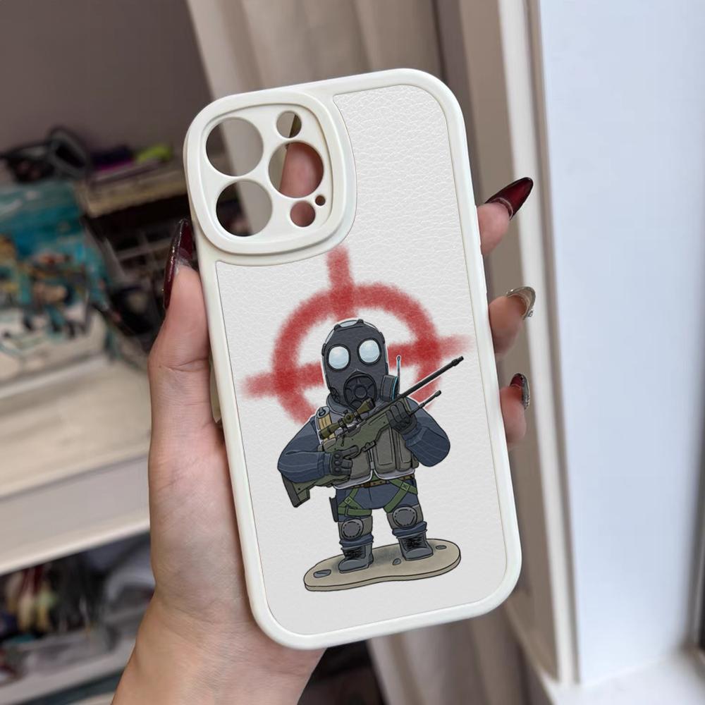 Игровой Чехол для Телефона C-Counter-Strike CS2 Для Iphone 16 15 14 12 13 Pro Max 11 Mini Xs Puls Силиконовый Чехол из Кожи Ягненка