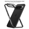 Роскошный Гибридный Чехол-Бампер из Силикона и Алюминия Для Google Pixel 10 Pro XL Pixel 10 9 8 7 Pro Pixel 9 Pro XL Аксессуары