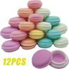 Mini Macaron Jewelry Pill Storage Box Containers Macaron Mini Storage Case Jewelry Box Case Container Earring Travel Organizer