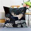 Black Butler Cushion Cover Inches Farmhouse Decor Home Throw Pillow Covers For Couch Decorations