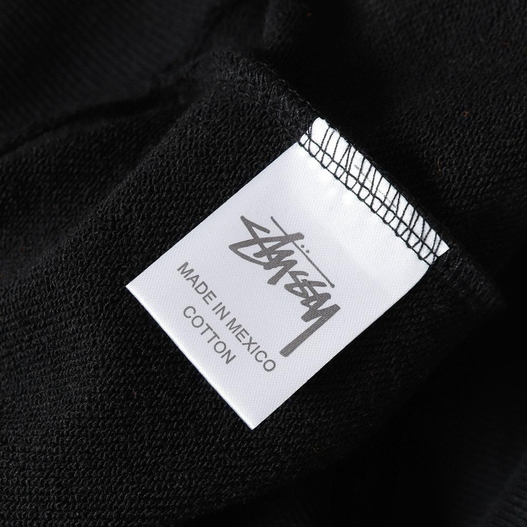 Stussy 2025 Новая весна и осень Большие размеры Тонкий стиль Классический MILAN Letter Printing молния с капюшоном Толстовка для пар