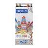 Набор для школы Doms Champions Набор канцелярских принадлежностей для детей Подарочный набор Карандаши Цветные карандаши Ластик Линейка Точилка