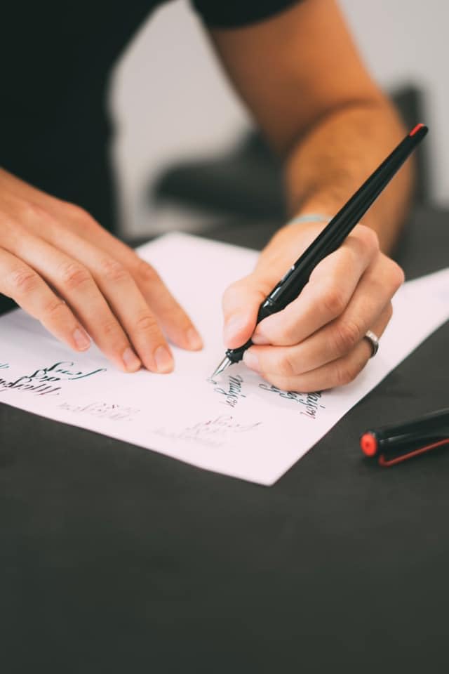 Набор перьевых ручек LAMY Joy Black для каллиграфии Черная перьевая ручка с 3 разными размерами пера Перо-лента эргономичная рукоятка каллиграфическая ручка Включает 5 LAMY T
