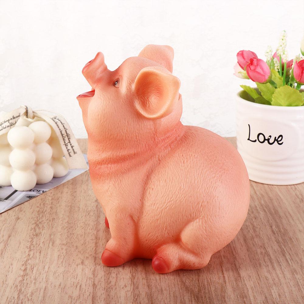 Подарок на день рождения в форме свиньи, украшение для дома, коробка для хранения монет, копилка, статуэтки свиней, копилка