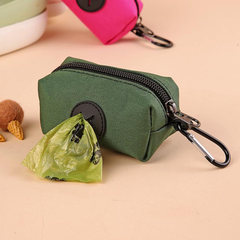 Outdoor Dog Poop Bags with Storage Pouch and Dispenser