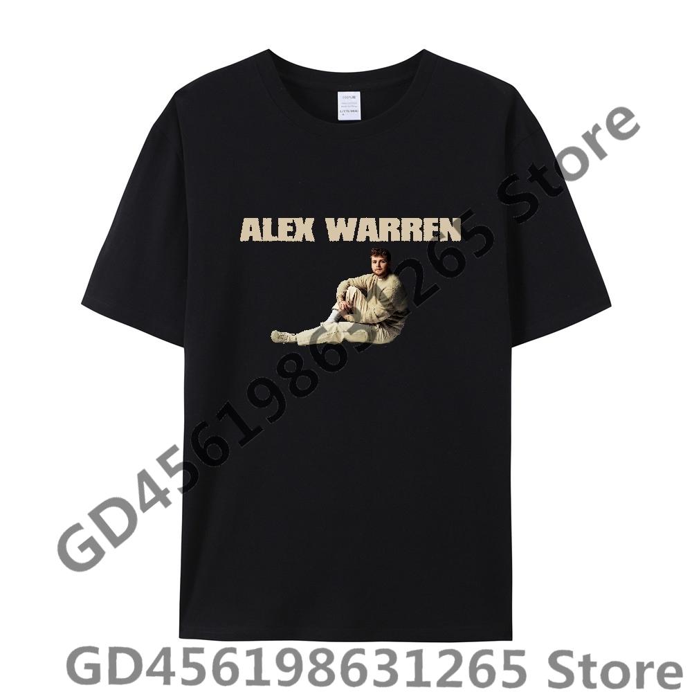 2025 Alex Warren T shirt UnisexWomen Harajuku Kawaii Tops Y2k Unisex Anime Tees Fashion Tops Casual Boysgirls Clothing