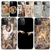 Чехол для телефона Michelangelo Art для iPhone 15 14 13 12 11 Pro Max Mini X 7 8, мягкий чехол