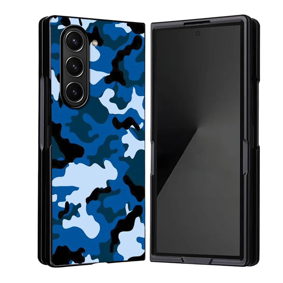 Чехол-накладка для телефона с камуфляжным рисунком для Samsung Galaxy ZFold5 ZFold3 ZFold7 Z Fold 7 6 5 4 3 ZFold6 ZFold4