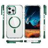 For iPhone 14 Pro Clear Phone Case with Lens Kickstand Cover Compatible with MagSafe