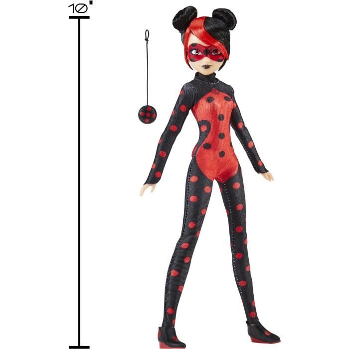Poupée articulée - BANDAI - Miraculous World Paris - Shadybug - 26 cm