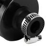 13mm0.5in Mini Air Intake Filter Vent Crankcase Breather Universal Car Accessory Noire