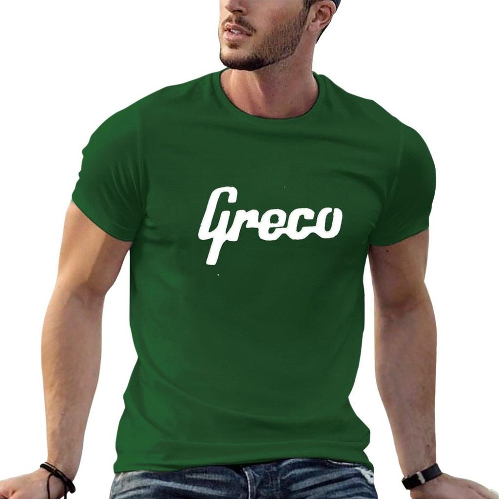 Greco Guitar T-Shirt summer top anime stuff t shirt for men