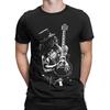 Мужская футболка Slash Guitar Guns N Roses, футболка для отдыха с коротким рукавом и круглым вырезом, одежда больших размеров из чистого хлопка
