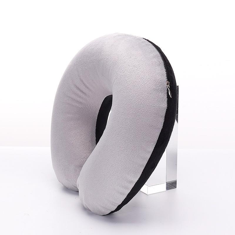 1 шт. U-образная подушка для путешествий, автомобильная подушка, надувная подушка для воздушного полета, подушка для шеи, подушка для поддержки шеи, подушка