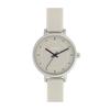 TEA SPOON Basic Rubber Strap Watch N01522S-1 GY Women's Gray