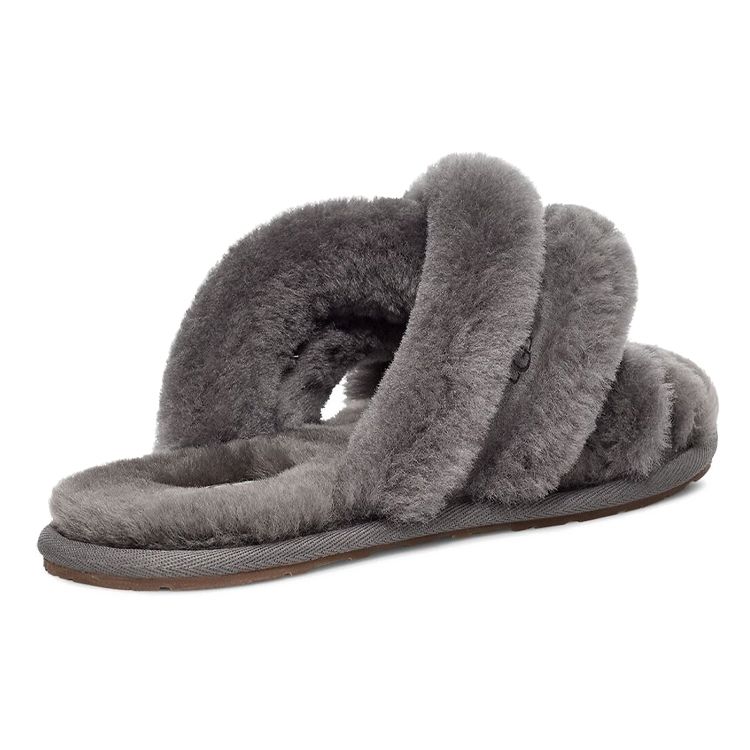 UGG Женские тапочки Scuffita из угольной овчины 1123572-CHRC