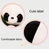 Panda Plush Doll Contrast Color Realistic Fully Filled Bamboo Leaf Soft Touch Home Decoration Exquisite Chubby Sofa Panda Pillow Toy Kids Toy