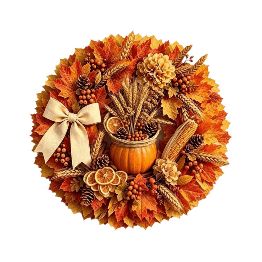 Rustic Harvest Festival Sign 2D Flat Print Autumn Home Decoration Indoor Wall