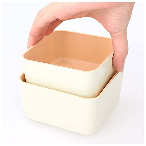 Ланч-бокс Masakazu Antibacterial Lunch Box 2 Tiers Matratt Square Nest Lunch 10 x 10 x 11 см, уголь
