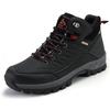 Autumn and Winter Outdoor Cotton Shoes, High Top Snow Boots, Men's Shoes, Hiking Shoes