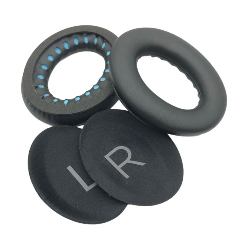 Replacement Protein Leather Earpads Ear Pad for QC45 Headphones Ear Cushions Earmuffs Ear Cover