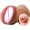Реалистичная оральная 3D глубокая глотка с зубами языка Искусственная вагина Мужской мастурбатор Реалистичная киска Оральный секс-игрушки для мужчин