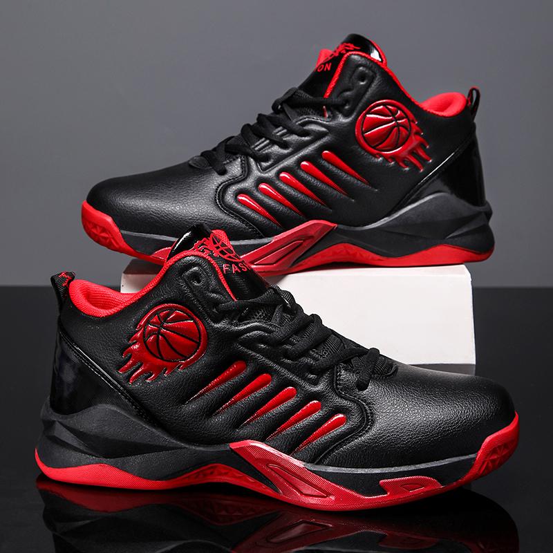 Men's Basketball Shoes Breathable Non-Slip Sneakers Fashionable Sports