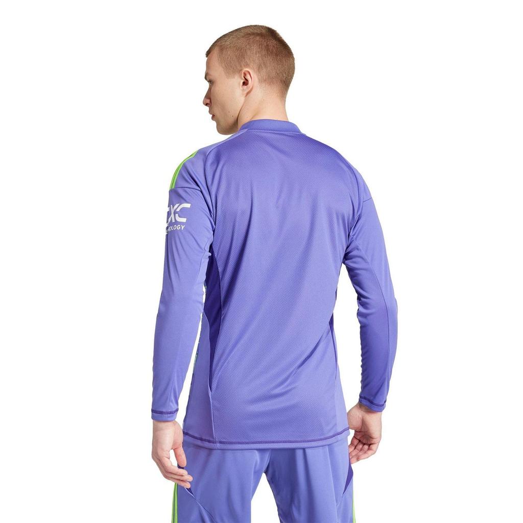 Adidas Mens 24/25 Manchester United FC Long-Sleeved Goalkeeper Jersey