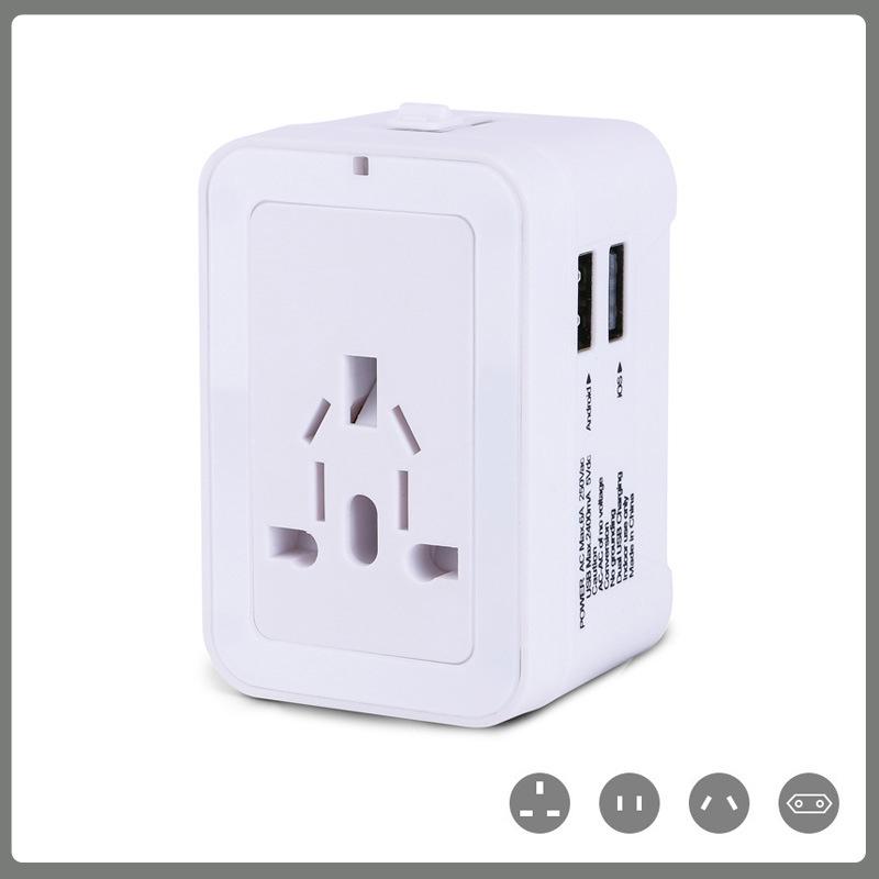 Multi-national Universal Travel Adapter Multi-function Adapter Plug with USB Charger Adapter Plug