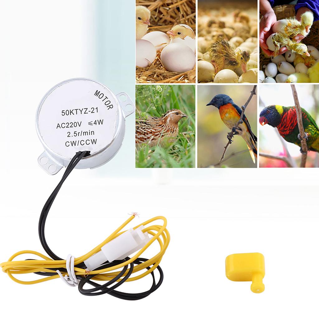 2 типа 110/220 В переменного тока, роторный вращатель для куриных яиц, инкубатор, двигатель с разъемом