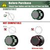 Small 6 Point Spline Lug Nut Socket, 1/2-Inch Drive Impact Square Tool – Easily Remove M12X1.5, M12X1.25, 1/2-20, M10X1.25, 3/8-20 Lug Bolts/Nuts |