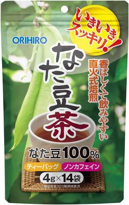 Япония ORIHIRO Natamame Tea Sword Bean Tea 4 г x 14 шт. Добавка s795