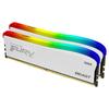 Kingston Kingston FURY Desktop PC White Memory DDR4 8GB X 2 Kingston FURY Beast RGB CL16 Product Lifetime Warranty 3200MT/s KF432C16BWAK2/16