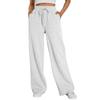 Womens Wide Leg Sweatpants High Waisted Drawstring Joggers With Pockets Casual Lounge Pants