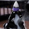 Ornaments Home Decor Aromatherapy Elegant Craft Backflow Ceramic Holder Incense Burner Smoke Censer