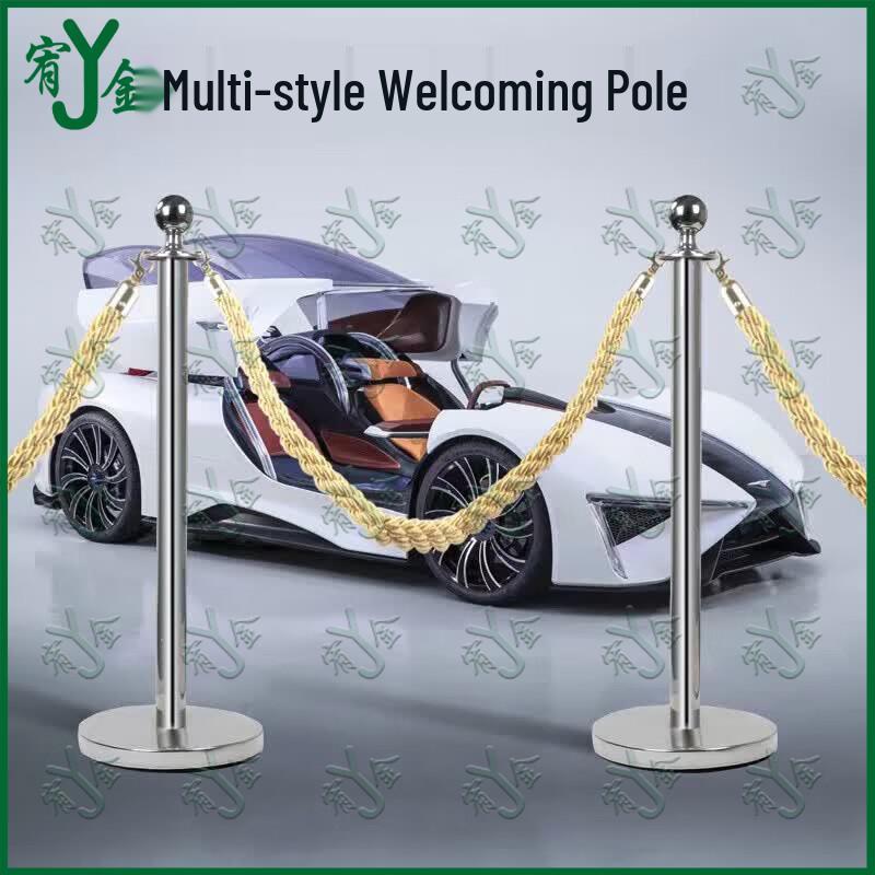 Youjin Stainless Steel Queue Barrier Stanchion