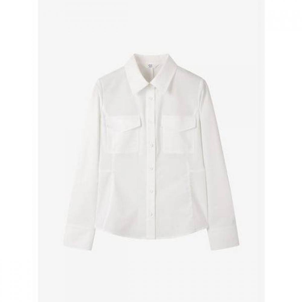 Cc Collect Pocket Slim Shirt Blouse C261msc005