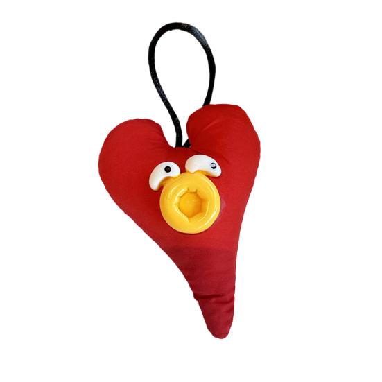 Yousheng Large Mouth Cartoon Doll Keychain with Lanyard Bag Hanging Decoration Smiling Doll Charm Key Holder Bag Accessory