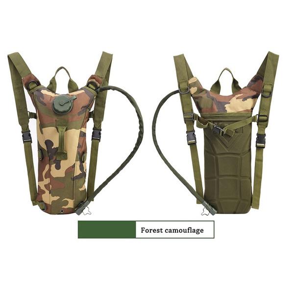 Men Fashion Summer 3L Tactical Outdoor Hydration Water Backpack Bag with Bladder 8 Colors