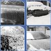 Полный чехол для автомобиля - Водонепроницаемый и пылезащитный чехол для автомобиля из ПЭ-пленки - Универсальный всесезонный чехол-солнцезащита для автомобиля от дождя и пыли / Удобный портативный дизайн