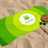 Мультяшное D-Duolingo ИИ Полотенце Пляжное Полотенце Большого Размера Быстросохнущее Полотенце Впитывающее Мягкое Для Плавания Пляжные Полотенца для Мужчин Женщин