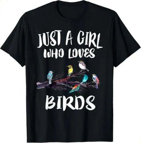 Tshirtjust A Girl Who 2026 Loves Birds Birding Bird Watching Gif